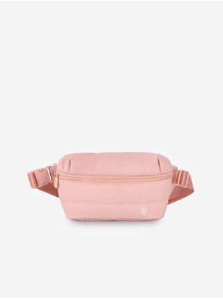 Růžová dámská ledvinka Heys Puffer Waist Bag Rose