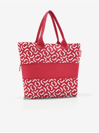 Červená vzorovaná shopper taška Reisenthel Shopper E1 