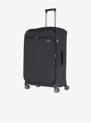 Černý cestovní kufr Travelite Priima L