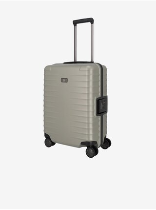 Béžový cestovný kufor Titan Litron Frame S