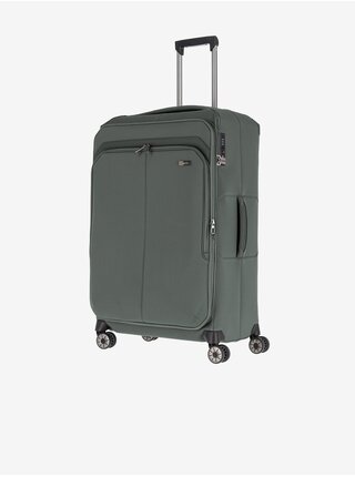 Zelený cestovní kufr Travelite Priima L