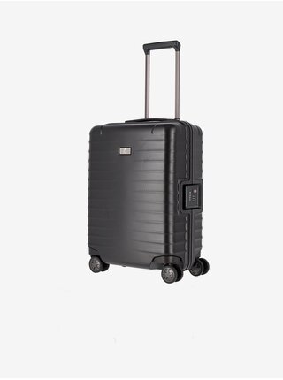 Černý cestovní kufr Titan Litron Frame S