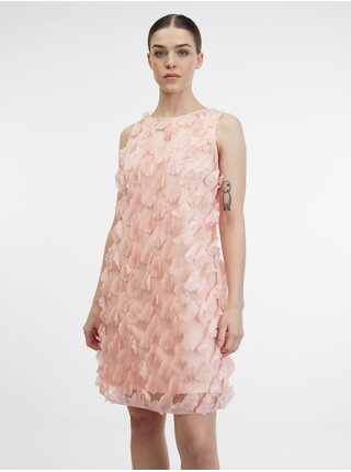 Světle růžové dámské šaty ORSAY