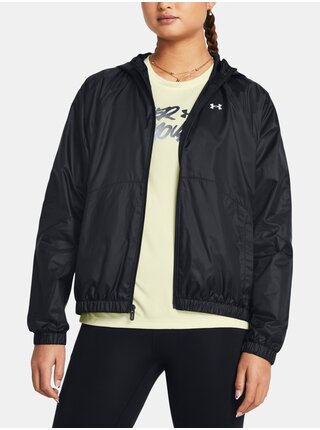 Čierna športová bunda Under Armour UA SPORT WINDBREAKER JKT