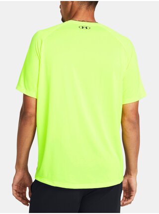 Světle zelené sportovní tričko Under Armour UA Tech Fade SS