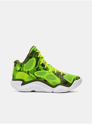 Zelené sportovní tenisky Under Armour CURRY Spawn Flotro