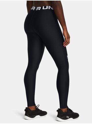 Čierne dámske športové legíny Under Armour UA HG Authentics Legging