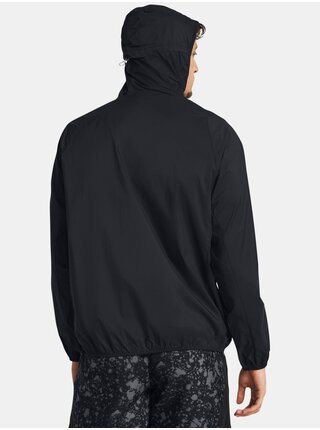 Čierna športová bunda Under Armour LAUNCH LIGHTWEIGHT JKT