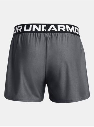 Tmavě šedé sportovní kraťasy Under Armour Play Up Solid Shorts