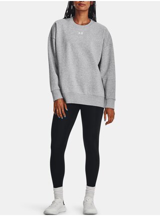 Svetlosivá mikina Under Armour UA Rival Fleece OS Crew