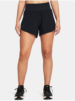 Čierne športové kraťasy Under Armour UA Fly By Elite 5'' Shorts