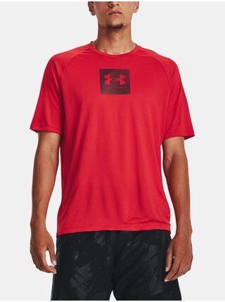 Červené sportovní tričko Under Armour UA Tech Prt Fill SS