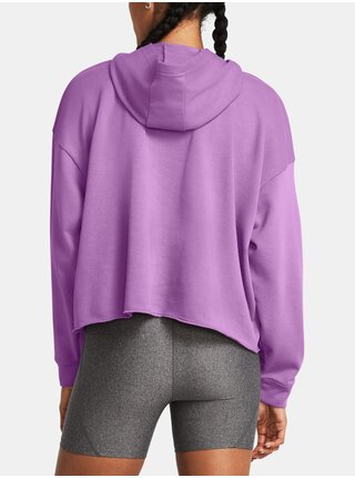 Fialová športová mikina Under Armour UA Rival Terry OS Hoodie