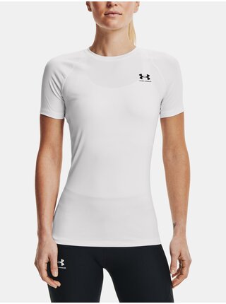 Biele športové tričko Under Armour UA HG Authentics Comp SS