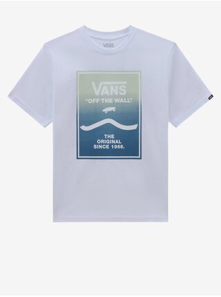 Biele detské tričko VANS Print Box 2.0