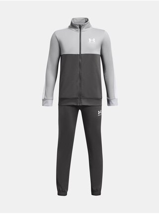 Šedá sportovní souprava Under Armour UA CB Knit Track Suit