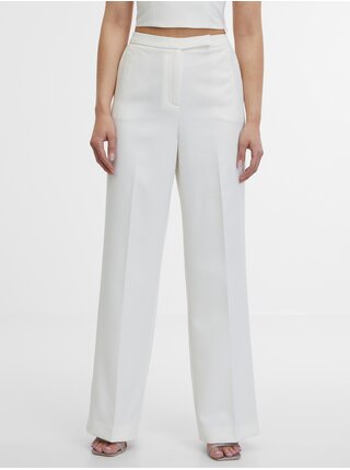 Bílé dámské kalhoty ORSAY 