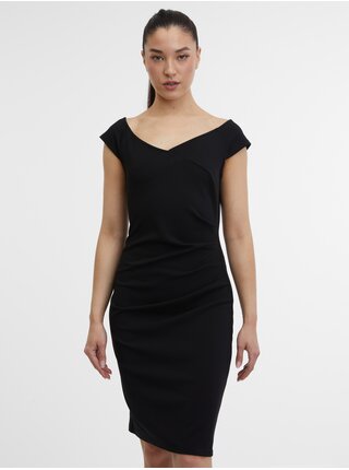 Čierne dámske puzdrové šaty ORSAY