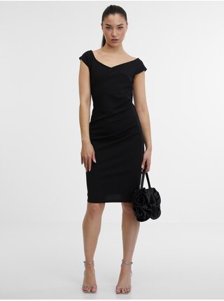 Černé dámské pouzdrové šaty ORSAY