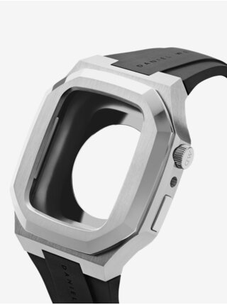Kryt na Apple Watch ve stříbrné barvě Daniel Wellington SWITCH