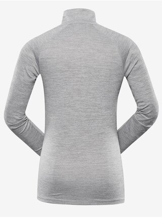 Světle šedé dámské sportovní tričko ALPINE PRO Wenpa
