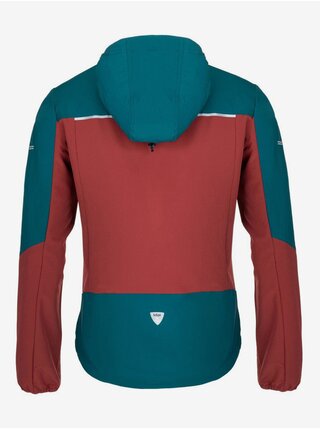 Modro-červená pánska ľahká softshellová bunda Kilpi BALANS-M