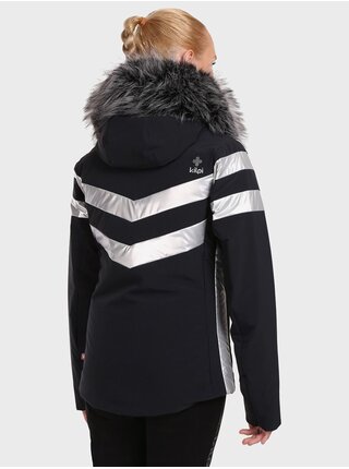 Černá dámská luxusní lyžařská bunda Kilpi LTD ASTER-W 