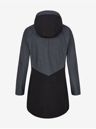Čierno-sivý dámsky softshellový kabát Kilpi LASIKA-W