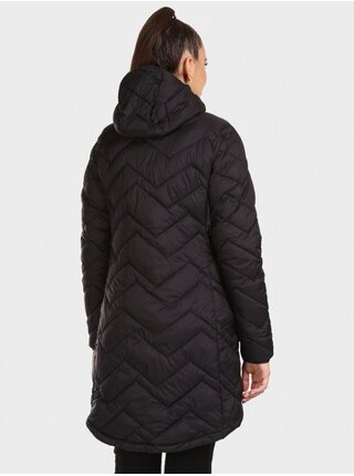 Čierny dámsky zimný kabát Kilpi LEILA-W