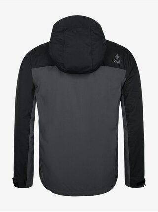 Šedo-černá pánská outdoorová bunda Kilpi SONNA-M