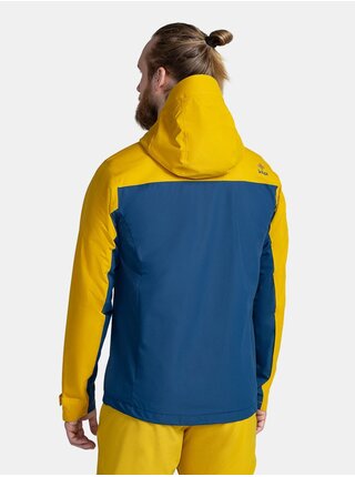 Modro-žlutá pánská outdoorová bunda Kilpi SONNA-M