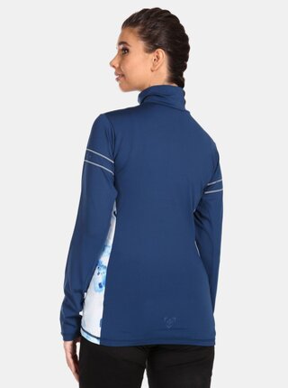 Tmavě modré dámské sportovní tričko s rolákem KILPI LEEMA