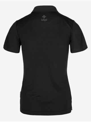 Čierne dámske športové polo tričko Kilpi COLLAR-W