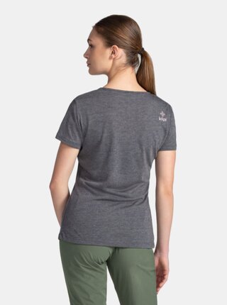 Tmavě šedé dámské sportovní tričko Kilpi GAROVE