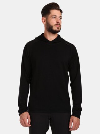 Čierny pánsky sveter s merino vlny Kilpi MOSEO-M