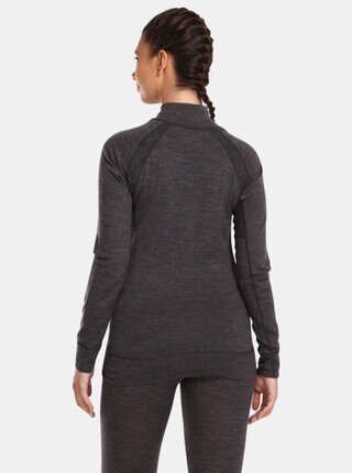  Tmavě šedé dámské termo tričko z merino vlny Kilpi JAGER
