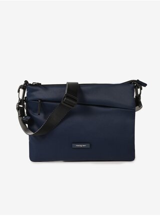 Tmavomodrá dámska crossbody kabelka Hedgren Orbit