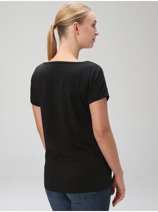  Čierne dámske tričko LOAP Barbora