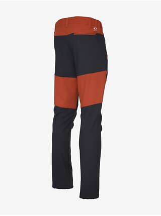 Oranžovo-modré pánské outdoorové kalhoty LOAP UZMUL  
