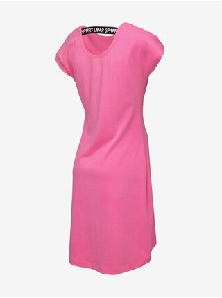 Růžové dámské šaty LOAP ABMAJKA  