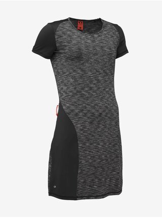Šedo-černé dámské šaty LOAP MAPSA 