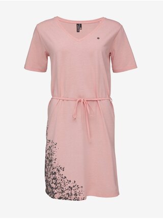 Růžové dámské šaty LOAP AURORA    