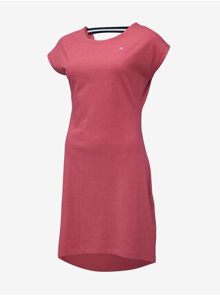 Tmavě růžové dámské letní šaty LOAP Audana