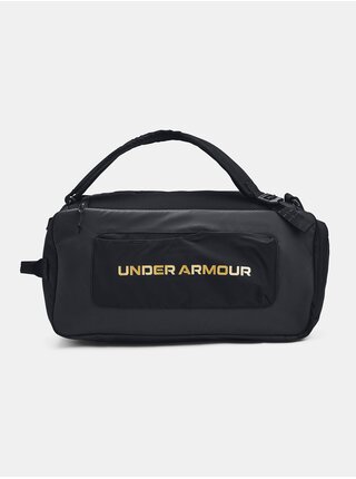 Čierna športová taška Under Armour UA Contain Duo SM BP Duffle