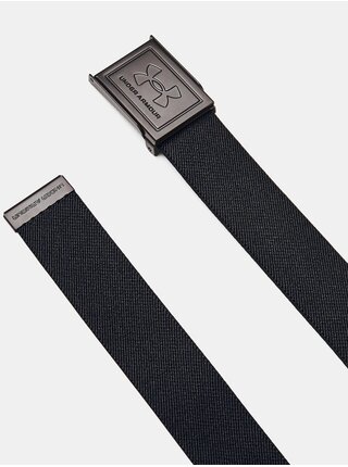 Černý oboustranný pásek Under Armour M Stretch Webbing Belt