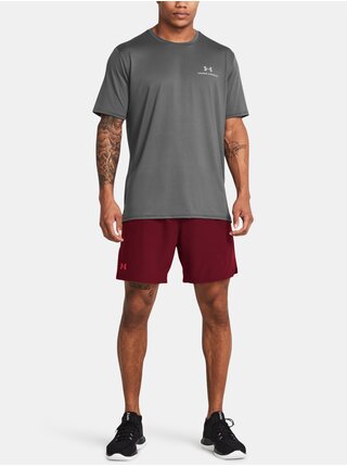 Vínové sportovní kraťasy Under Armour UA Vanish Woven 6in Shorts