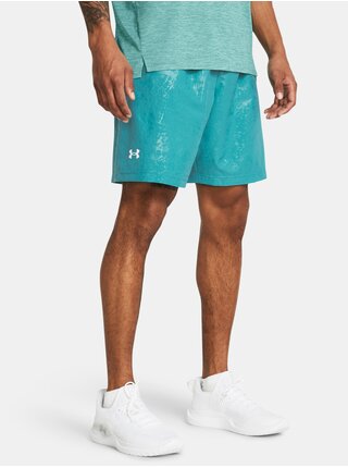 Svetlomodré športové kraťasy Under Armour UA Woven Emboss Short