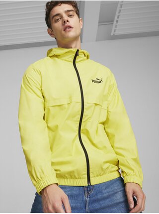 Žltá pánska ľahká bunda Puma ESS Solid Windbreaker