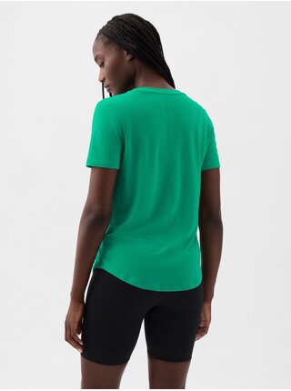 Zelené dámské funkční tričko GAP