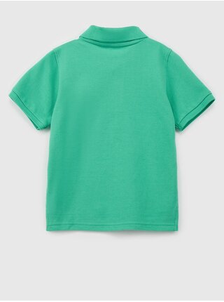 Zelené chlapčenské polo tričko s logom GAP